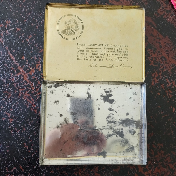 Vintage lucky strike tin - Picture 6 of 6